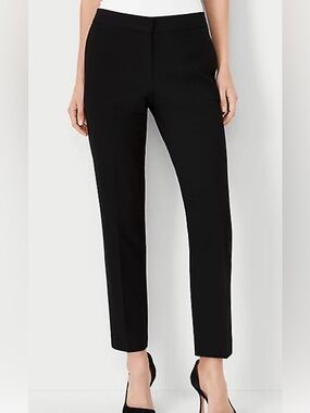 Ann Taylor Factory The Ankle- Slim Classic Black Dress Pants